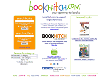 Tablet Screenshot of bookhitch.com